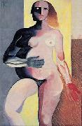 Ismael Nery Figura oil